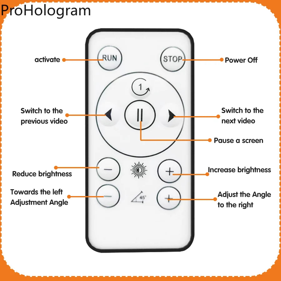 Hologram Projector Fan